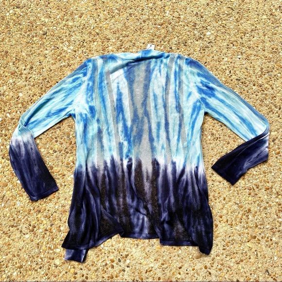 NWT Bellini Salt Water Combo Ombré Cardigan Large - Picture 11 of 11